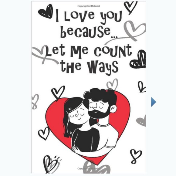 Thin & Scripty Publishing Other - Valentine's Day I Love You Fill in the Blank Book